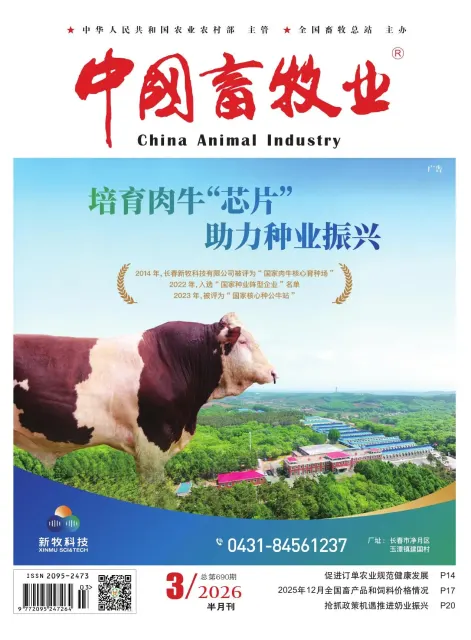 中国畜牧业